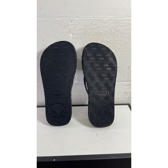 Versace Black Sandals - Picture 9 of 11